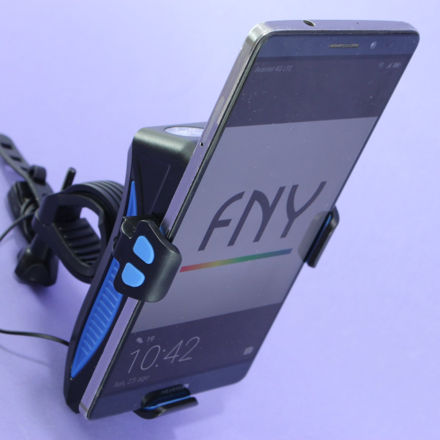 Luz para bicicleta con adaptador para c