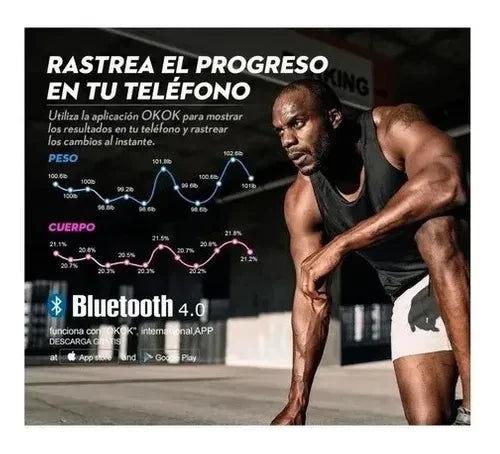 Bascula Inteligente Pesa Bluetooth