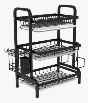 Escurridor Inoxidable Platero 3 Niveles