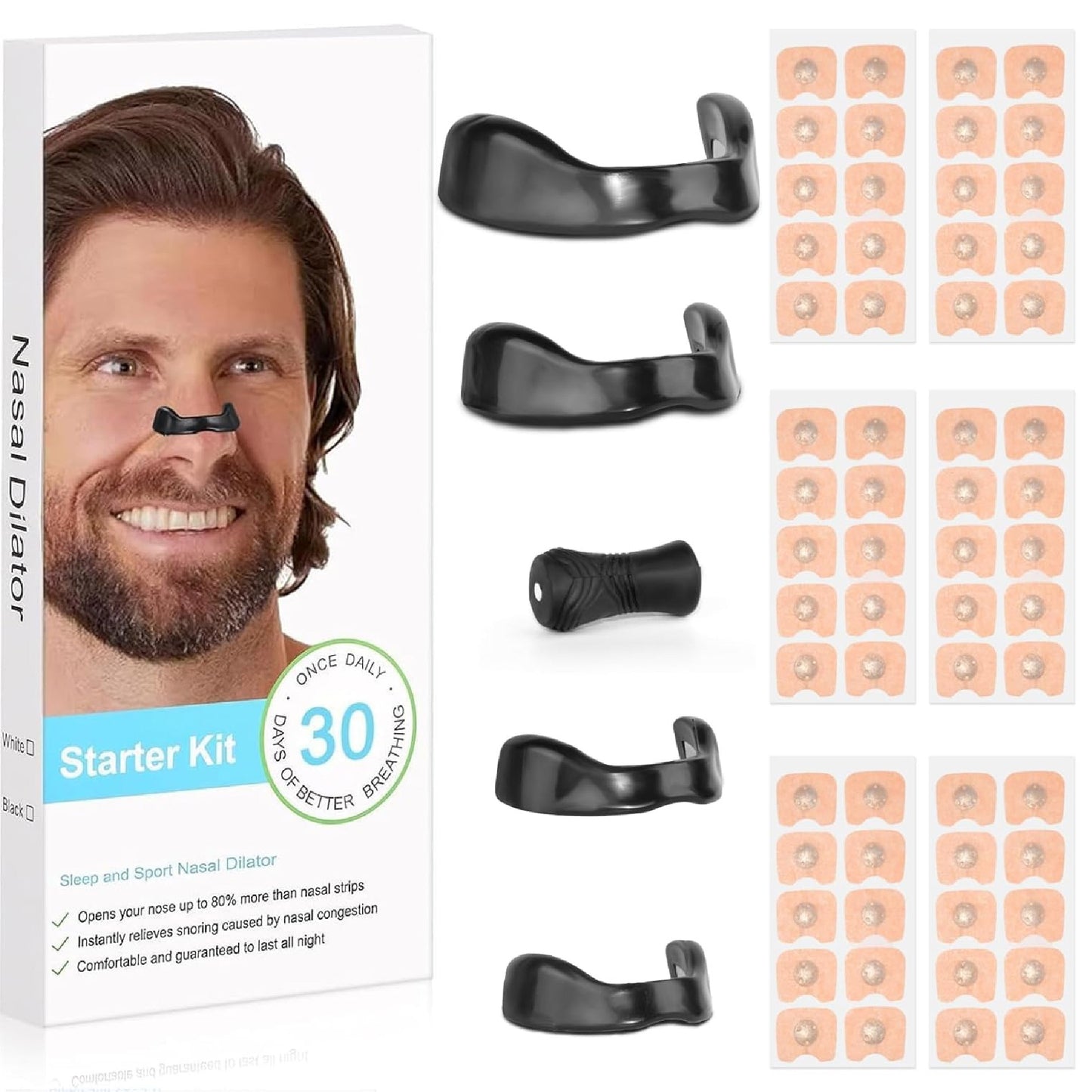 Dilatador Nasal Antironquidos Magnetico